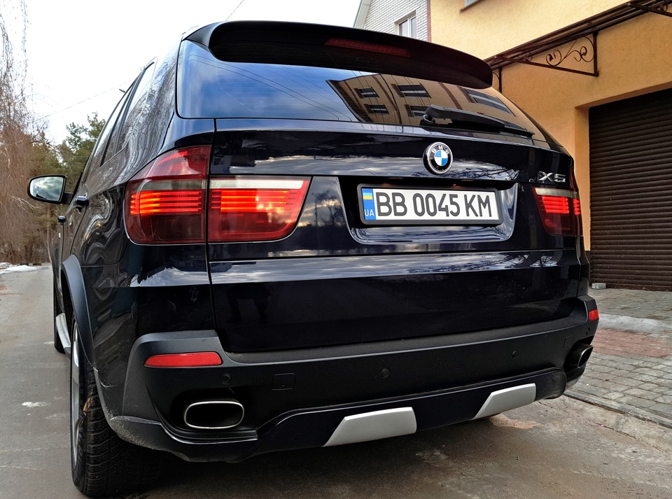 Установка спорт спідниці перед-зад BMW X5 4