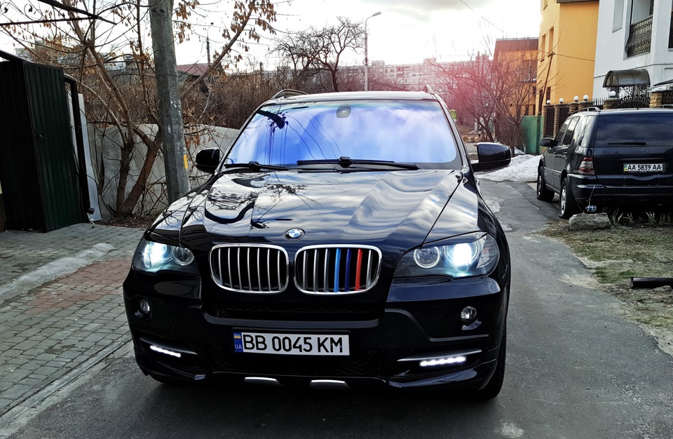 Установка спорт спідниці перед-зад BMW X5 3