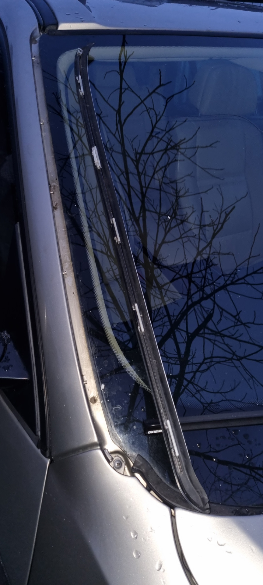 Молдинг лобового скла bmw x5 e70 2011 1