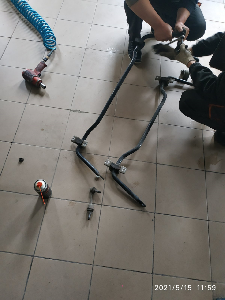Зміна заднього стабілізатора. 2