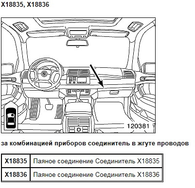 BMW X5 E53 з'єднання X18836? 2