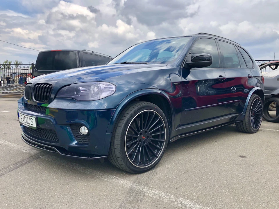 накладки maxton design X5 e70 M-pack рестайлінг