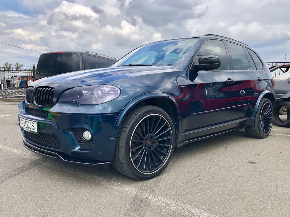 накладки maxton design X5 e70 M-pack рестайлінг 1