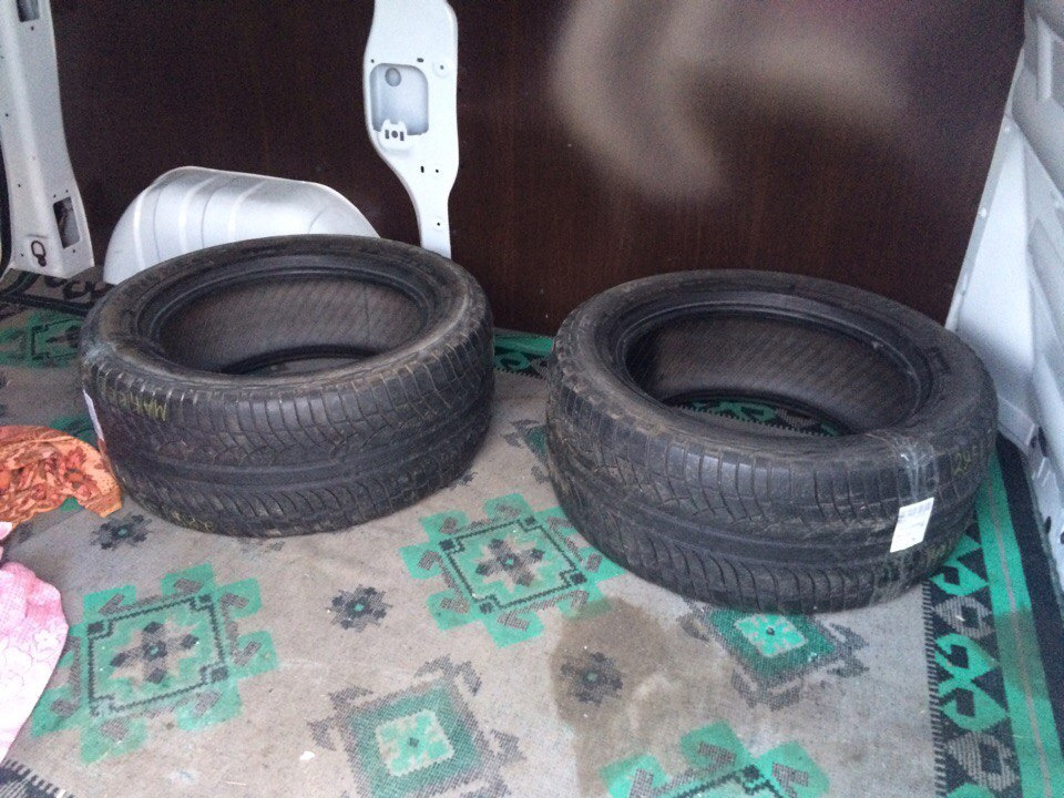 Стара нова гума Michelin 4X4 Diamaris 285/50/18 на Е53 1