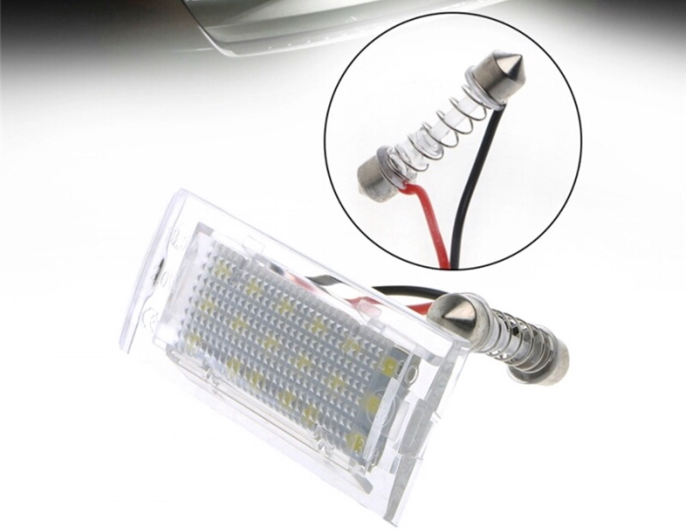 LED підсвічування номера 💡 2