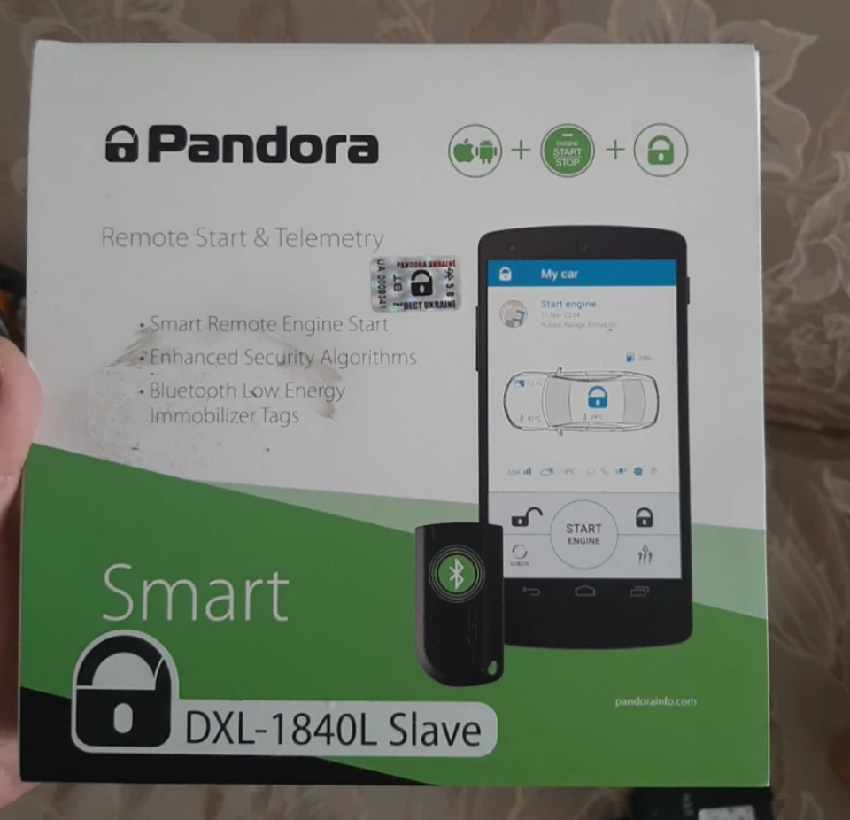 Сигналізація Pandora