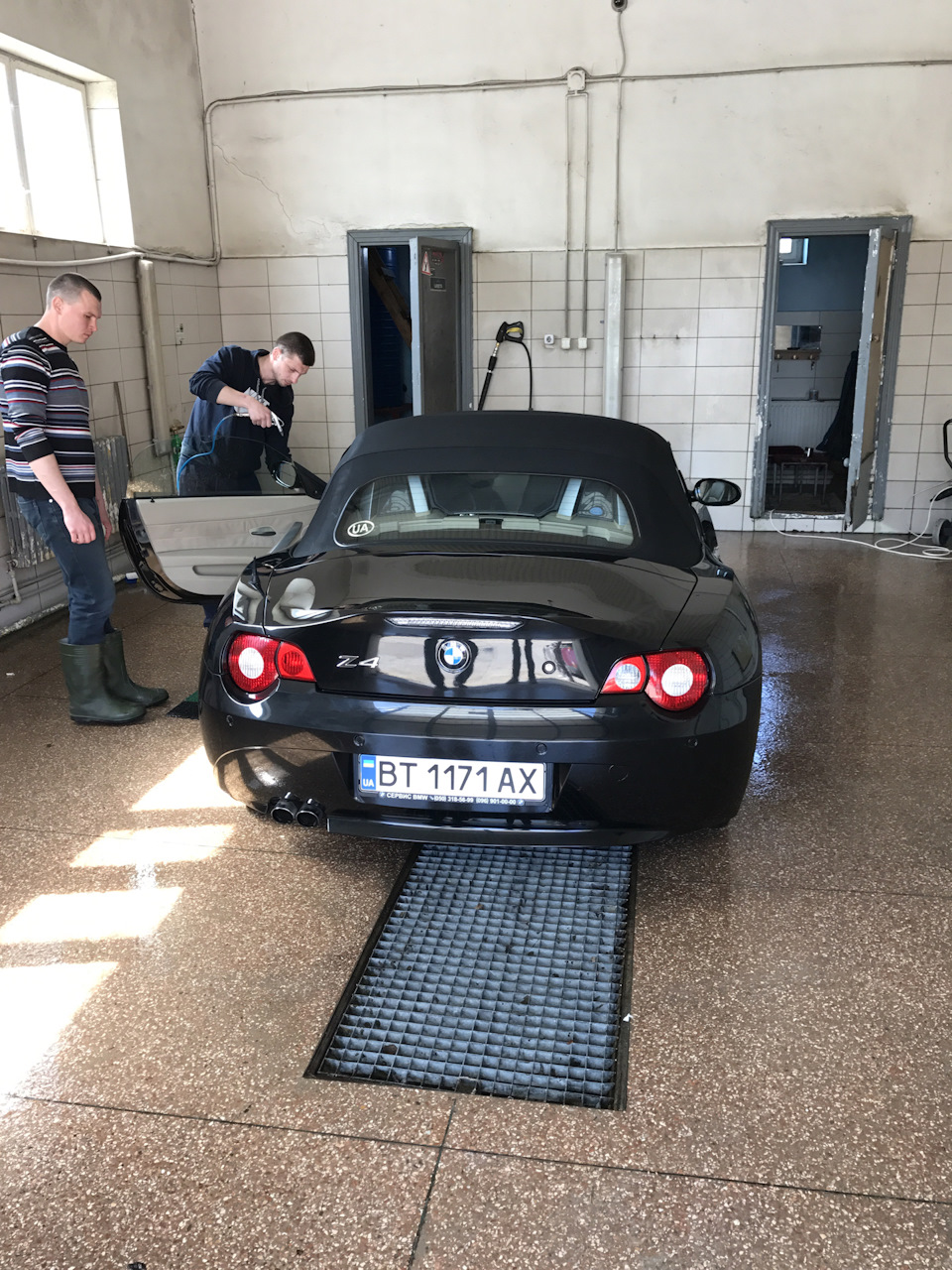 Полировка BMW Z4 Jet Black 1