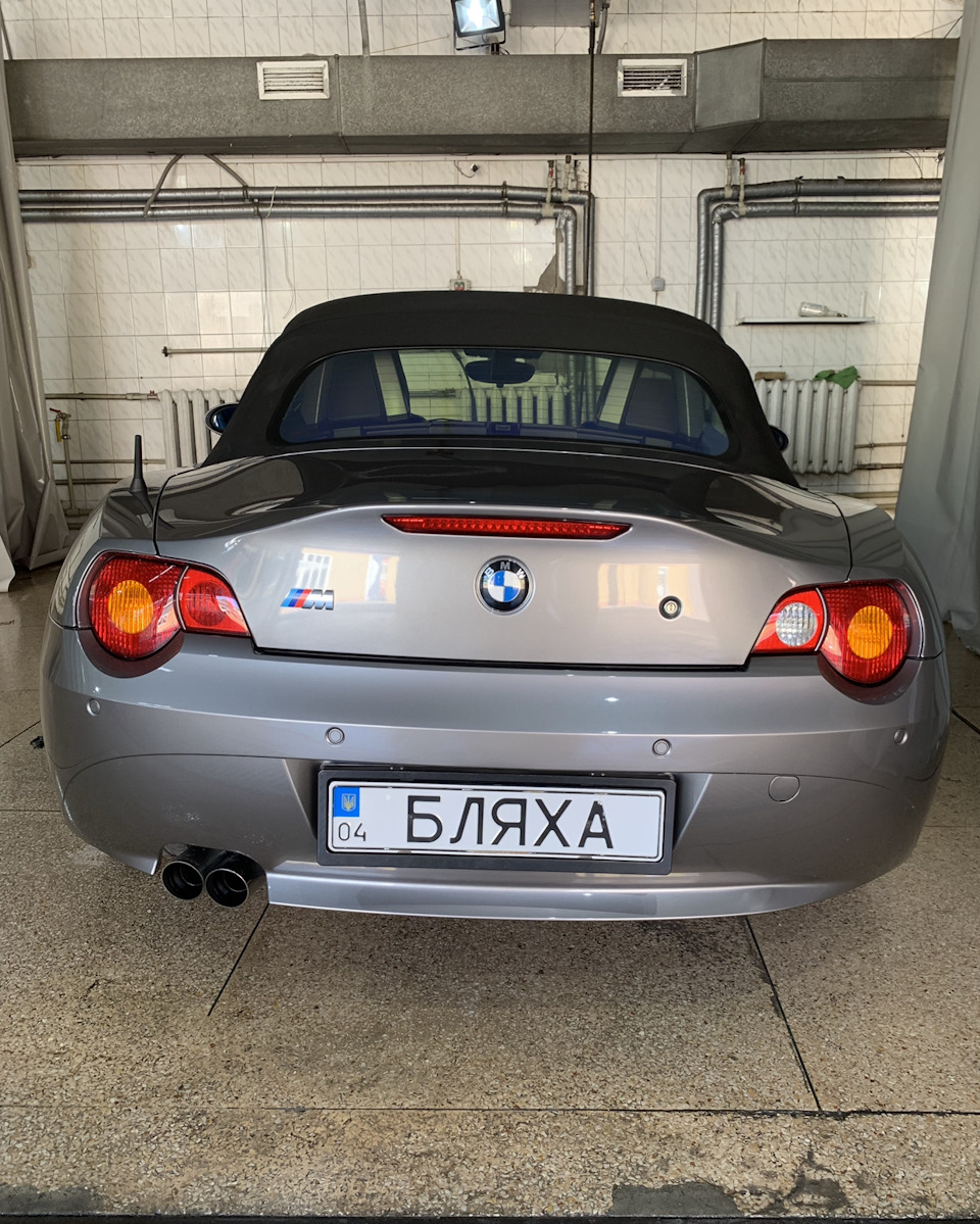 Z4 E85 Заміна задніх ліхтарів на рестайлінгові 2