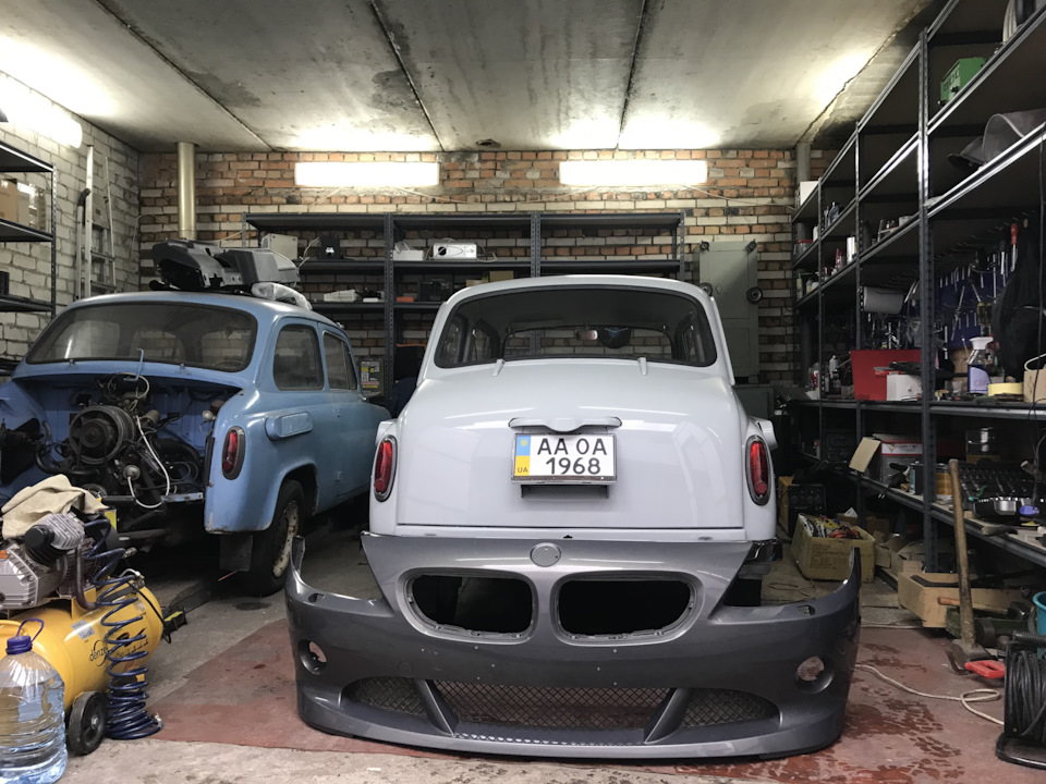 Покупка бампера Aerodynamic bmw z4 3