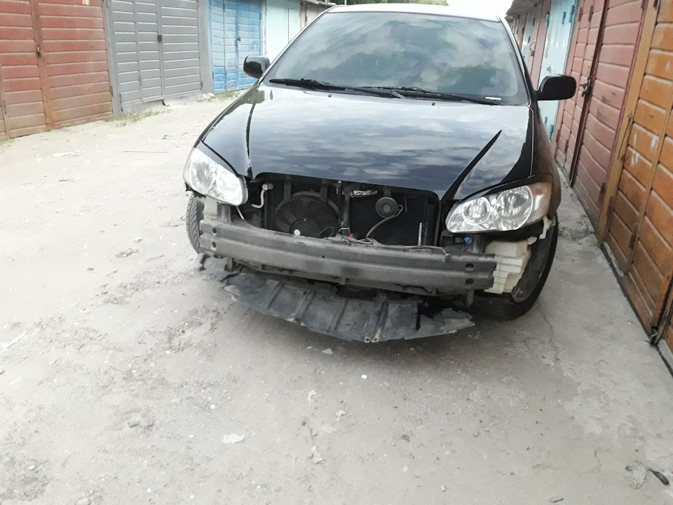 Усуваємо наслідки зимового дтп з колією. 1