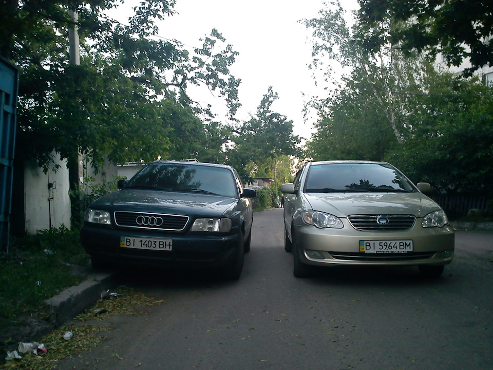 byd f3 vs audi c4 1