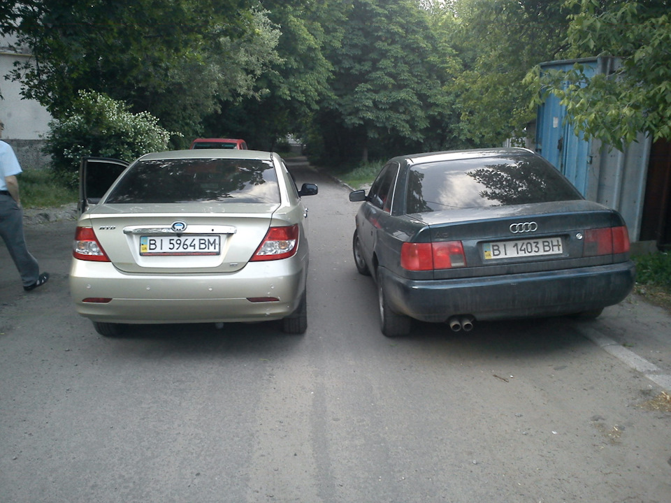 byd f3 vs audi c4 4