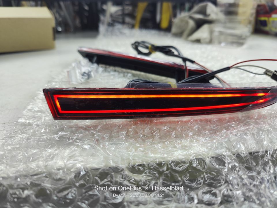 Led катафоти в задній бампер 2
