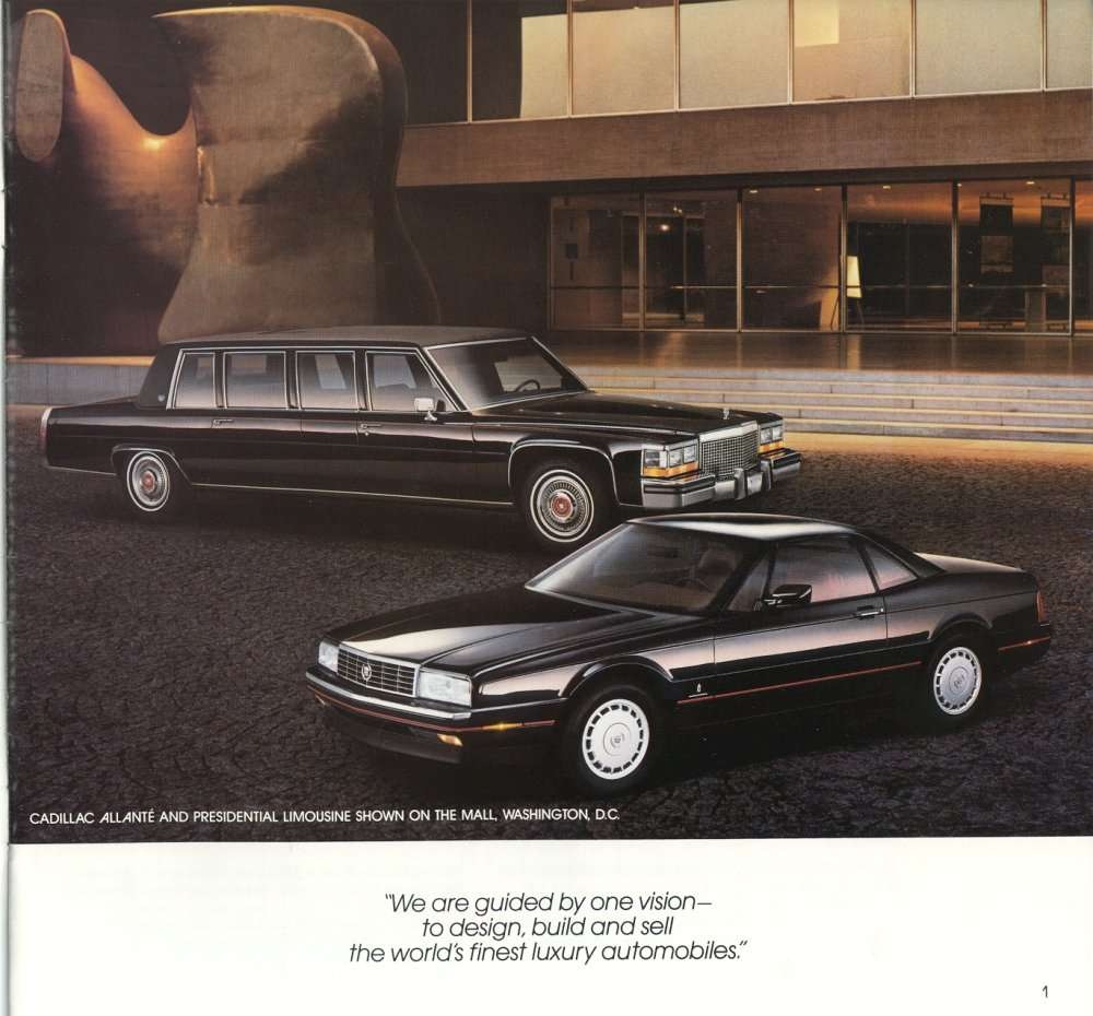 Рекламний буклет Cadillac 1988 року 2