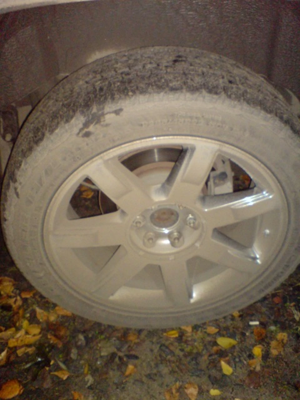 Зник ковпак з диска :(