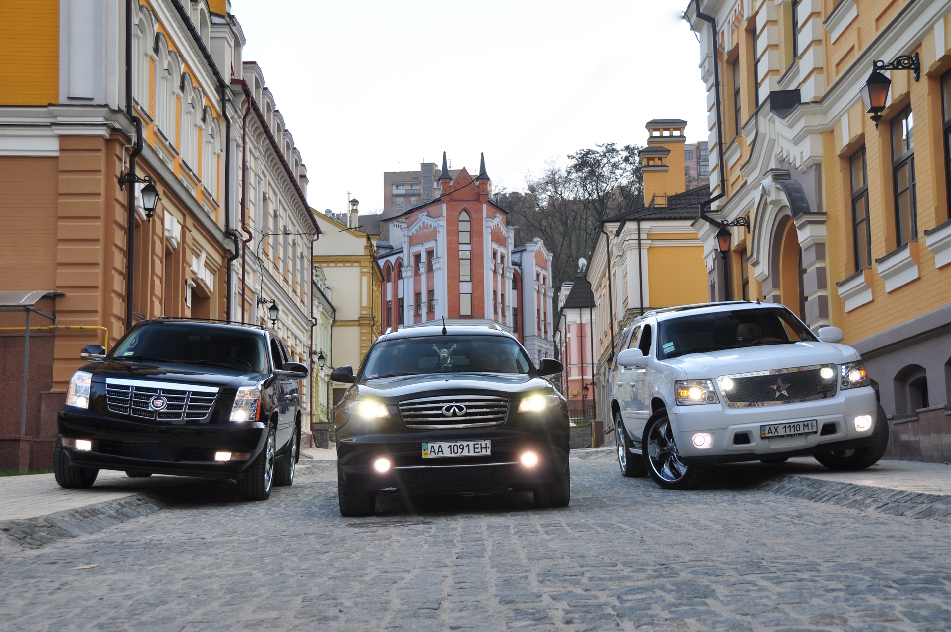 Фотосет Cadillac Escalade Слонік , Chevrolet Tahoe Сніжок , Infiniti FX Мурррчащий (частина перша) 3