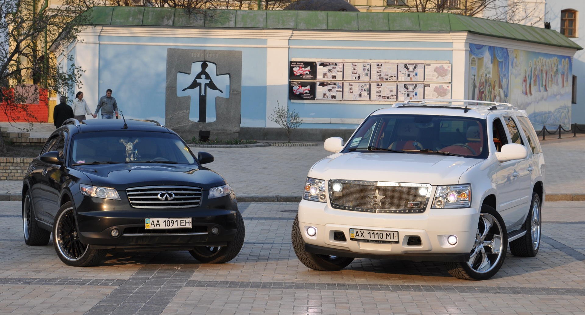Фотосет Cadillac Escalade Слонік , Chevrolet Tahoe Сніжок , Infiniti FX Мурррчащий (частина друга) 3