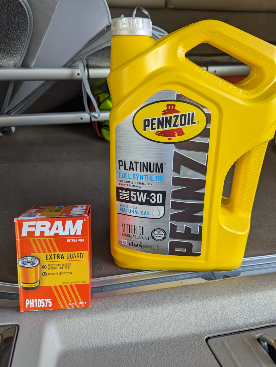 ТО, Pennzoil і фільтр 1