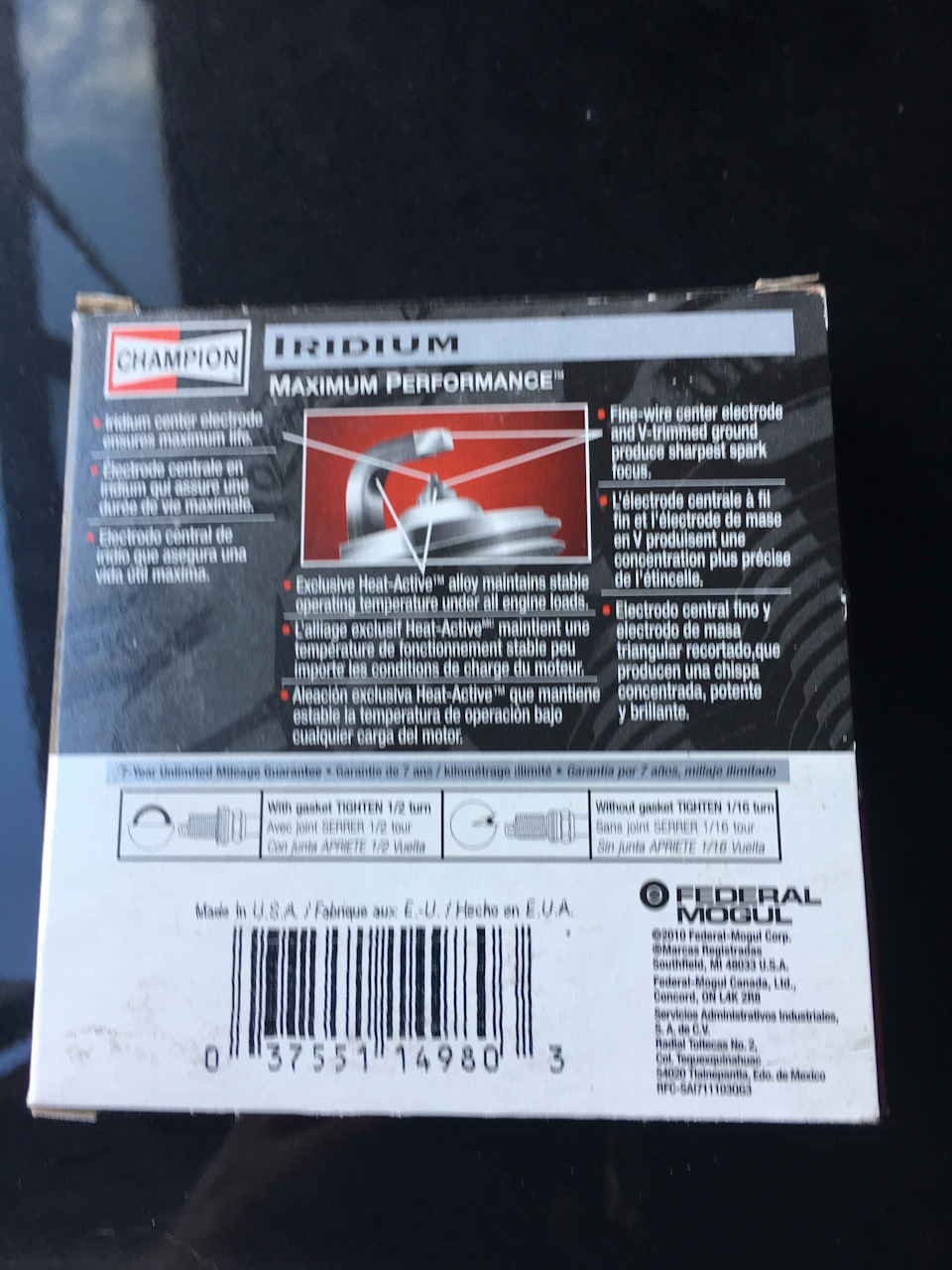 Заміна свічок (Champion 9204 Iridium) 2