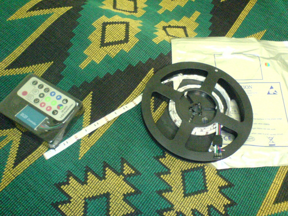 RGB Led Avto Ефект ніону під автомобілем 4