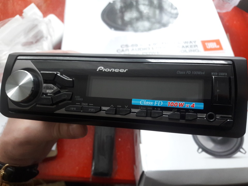 Pioneer + JBL + акустична полиця 2