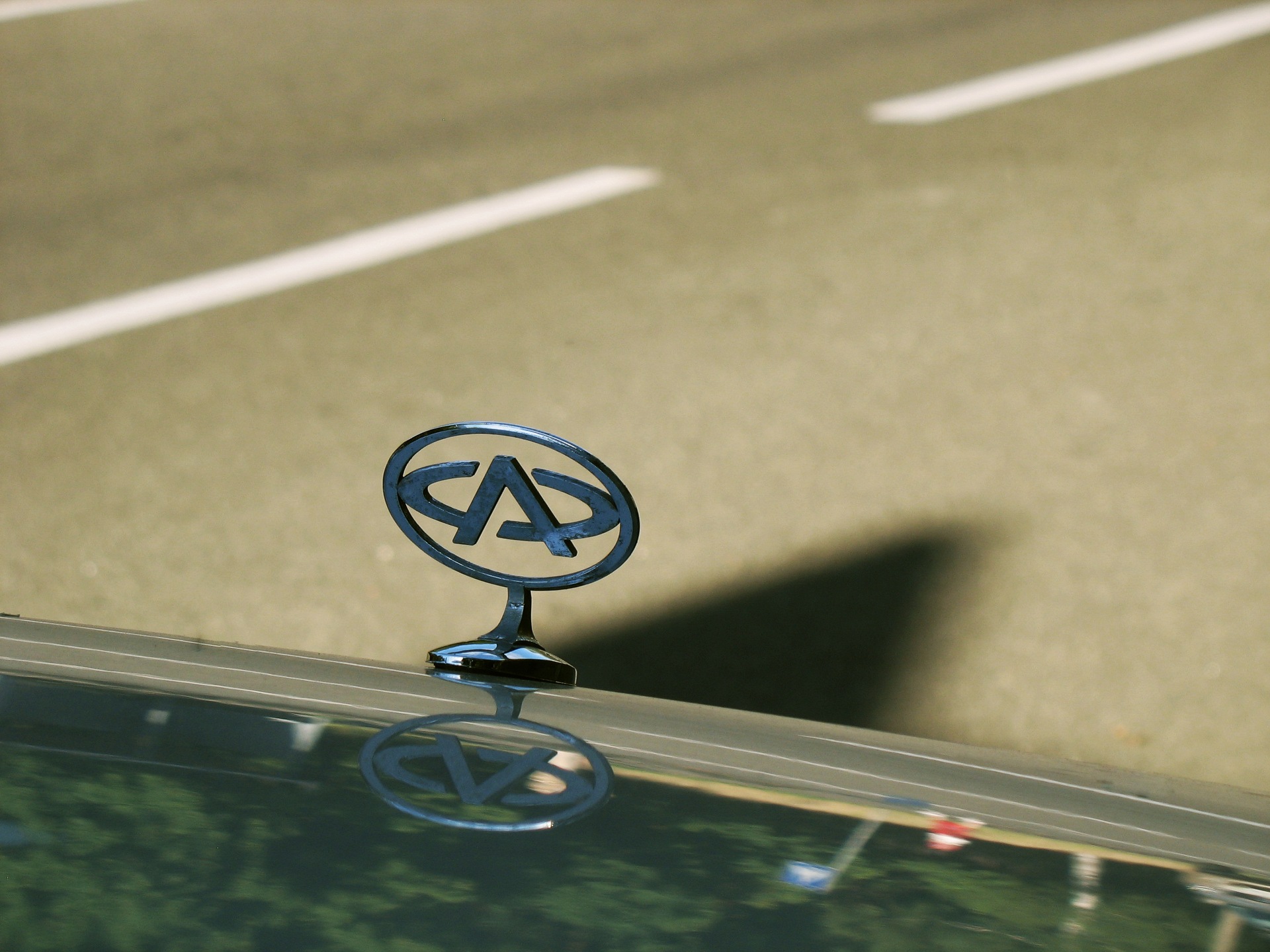 Вай-вай, приціл або значок на капоті. 2