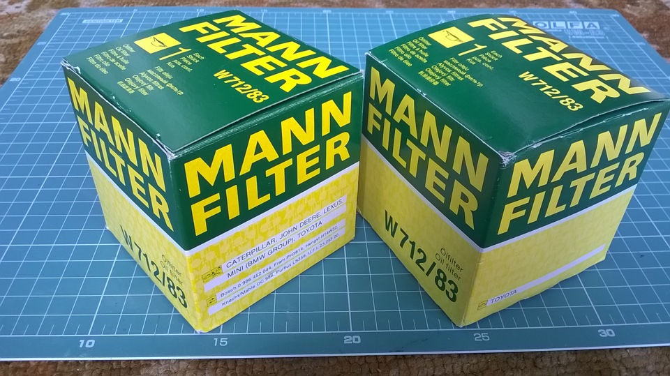 Масляний фільтр MANN 1