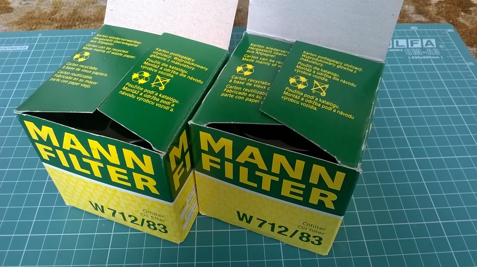Масляний фільтр MANN 3
