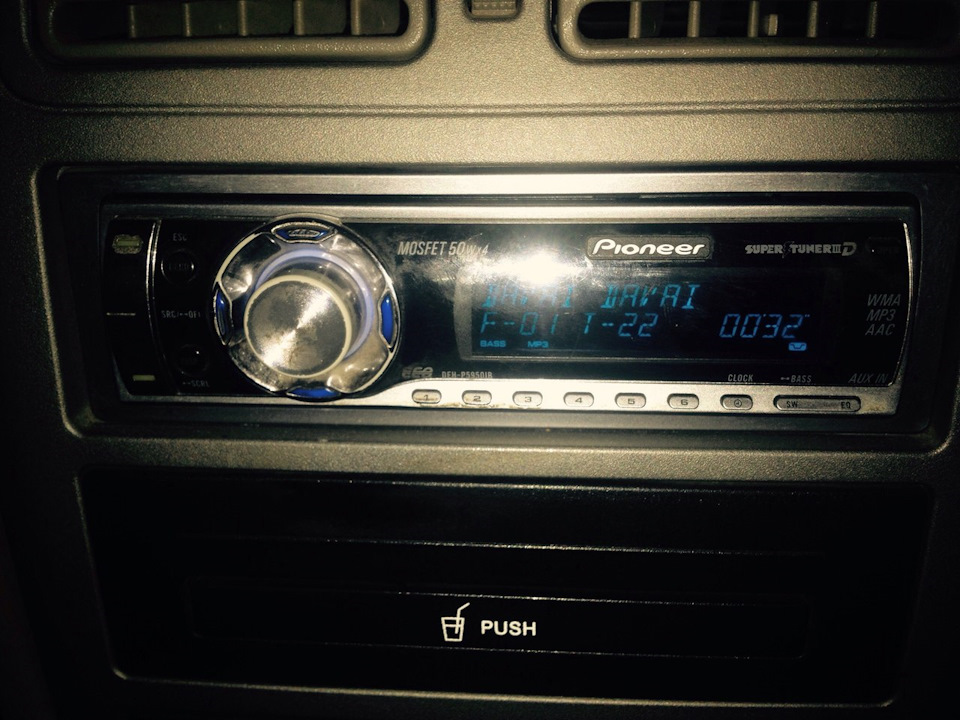 Заміна ГУ Pioneer DEH-P 5950 IB на Kenwood KMM-122Y. 1