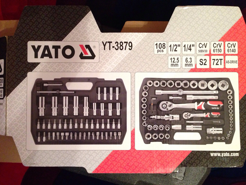 Набір інструментів YATO YT-3879 2