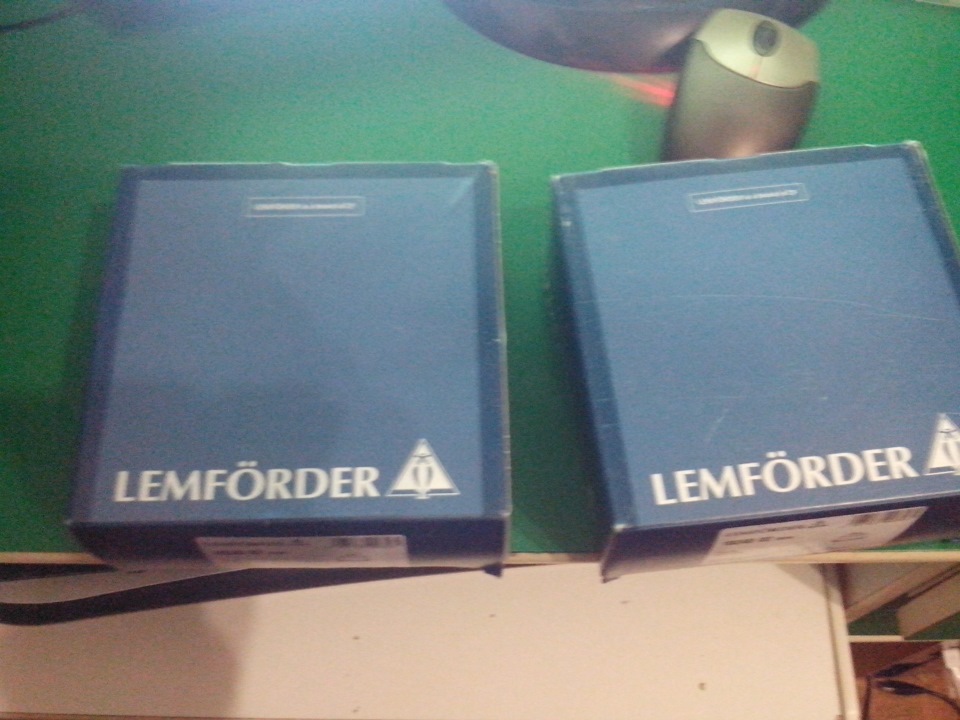 Заміна верхніх опор фірми Lemforder 1