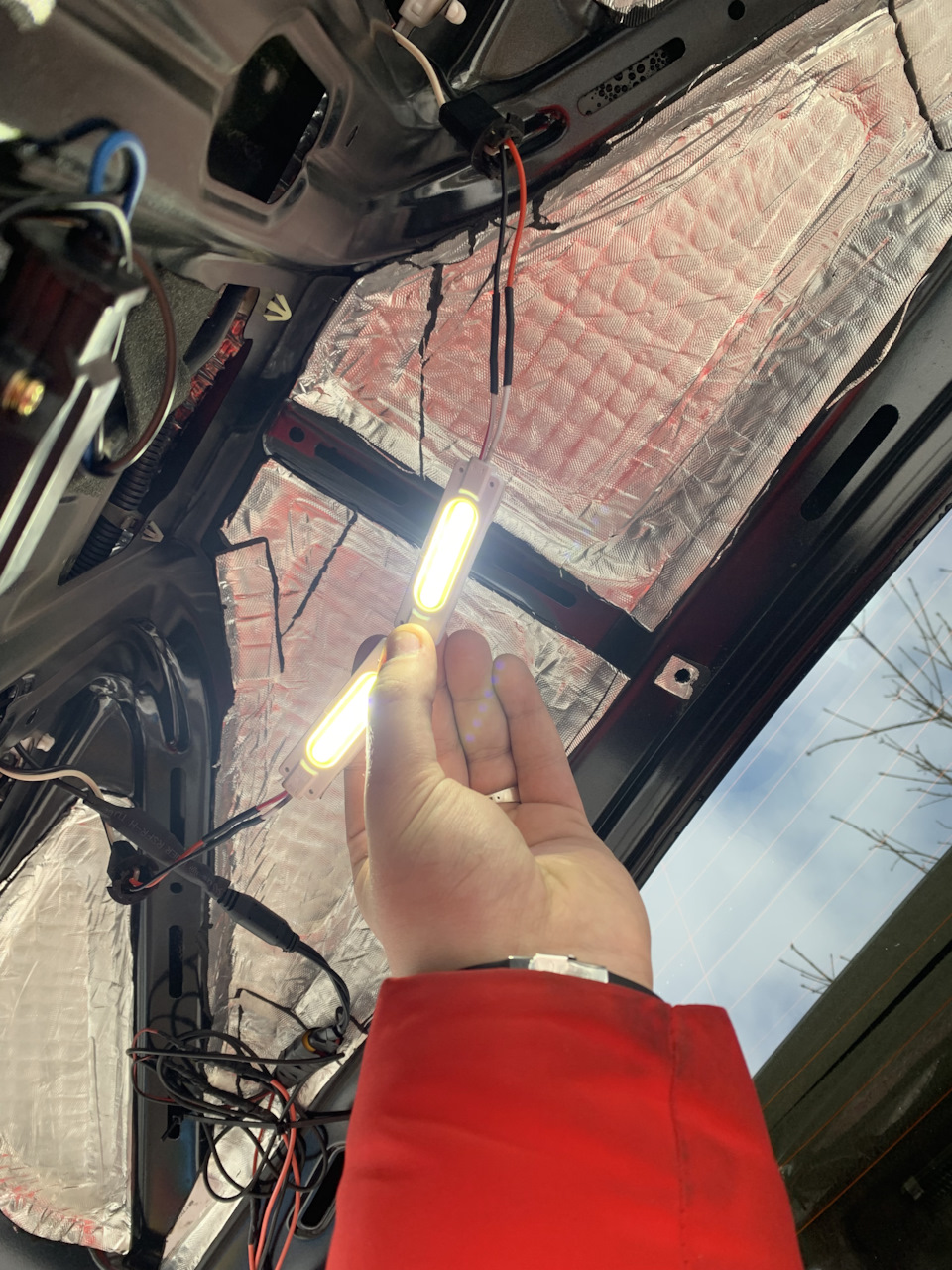 Переробка підсвічування номера 3