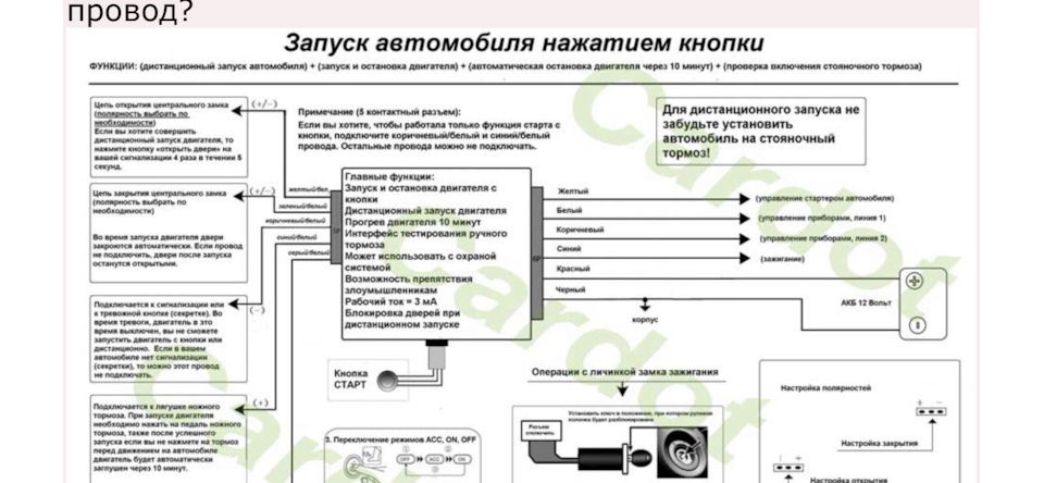 Встановлення кнопки старт/стоп на Чері Істар 2.4 автомат своїми руками. 2