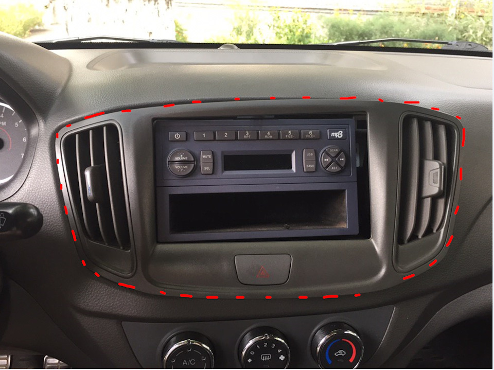 Заміна штатної магнітоли Chery. 2