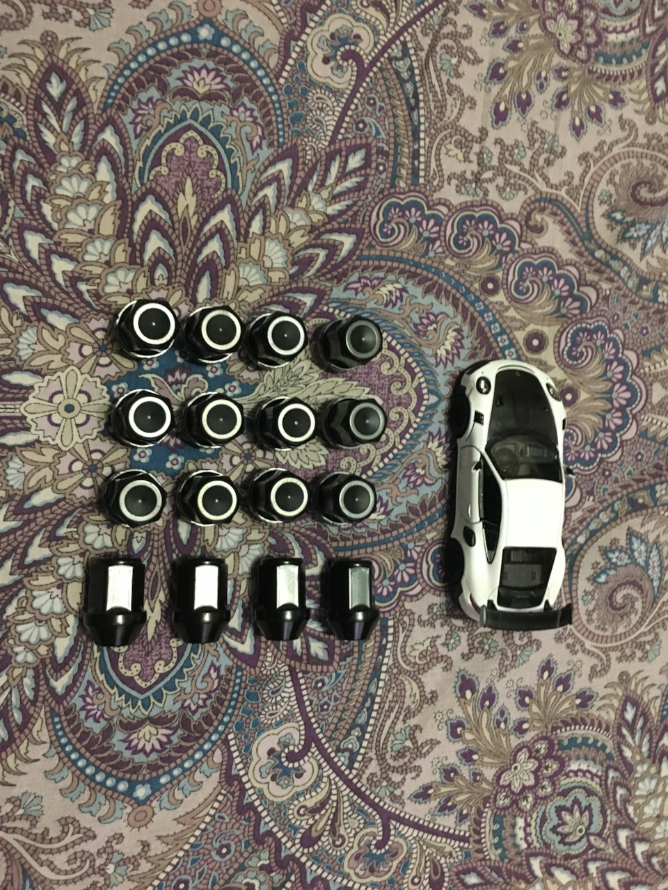 Гайки на колеса Black Edition (Італія). 🔩 4
