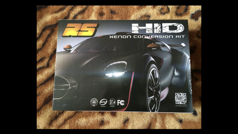Ксенонові лампи RS H7 35W 5000K Slim проти. туманки. 1