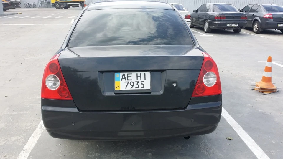 Номірний знак задній американський (прямокутний)