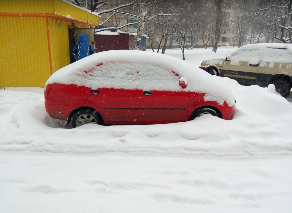 Сніг в Україні 2016 1