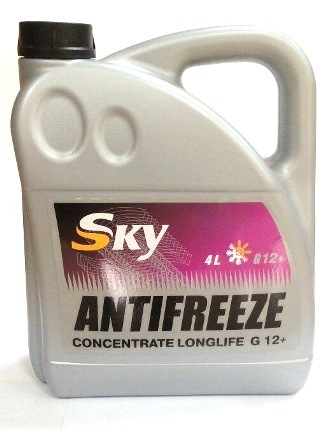 Антифриз концентрат SKY Antifreeze G12 Plus 1
