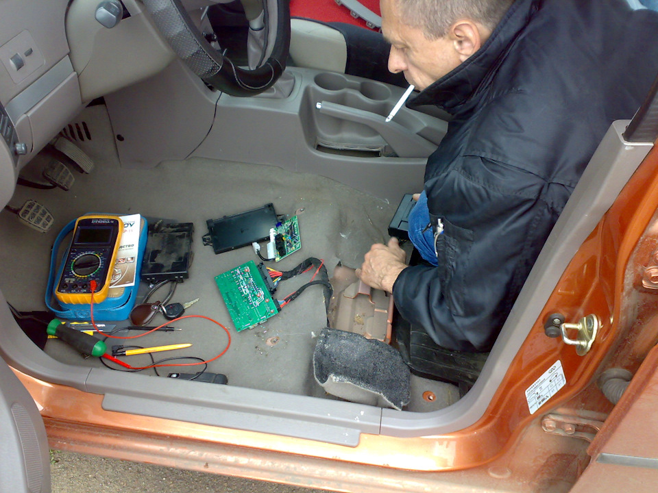 Convoy SP-15LCD установка ч.1) 3