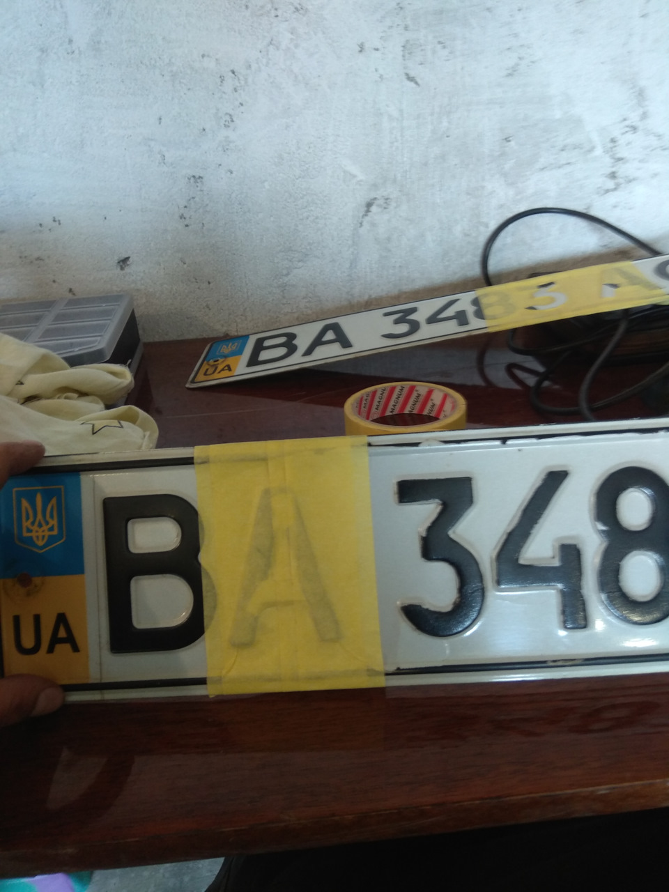 Відновлення номерів та нові рамки 2