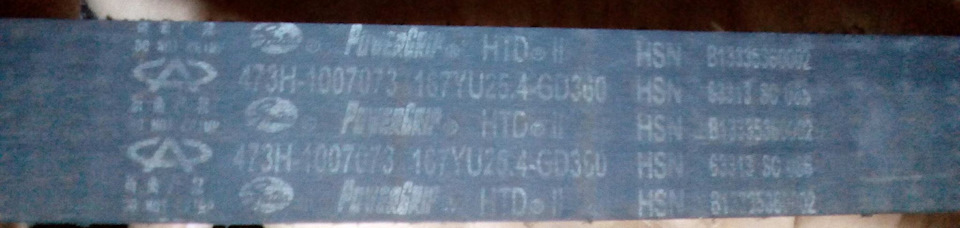 ГРМ перше замішання. 3
