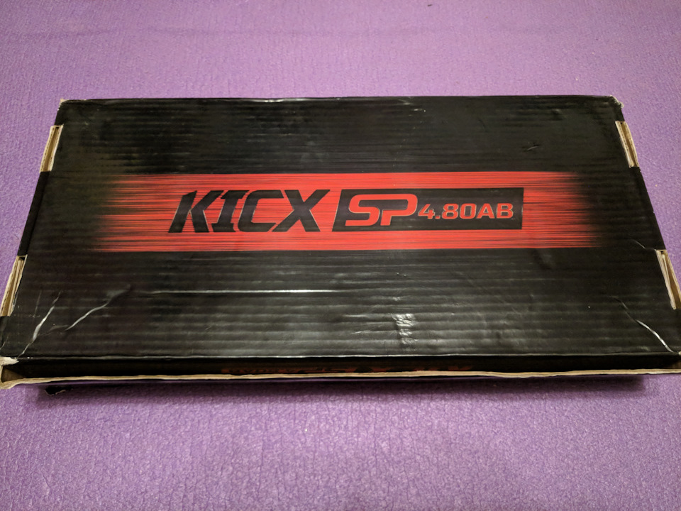 2019.02.04 Підсилювач звуку Kicx SP 4.80AB 4-х канальний 1