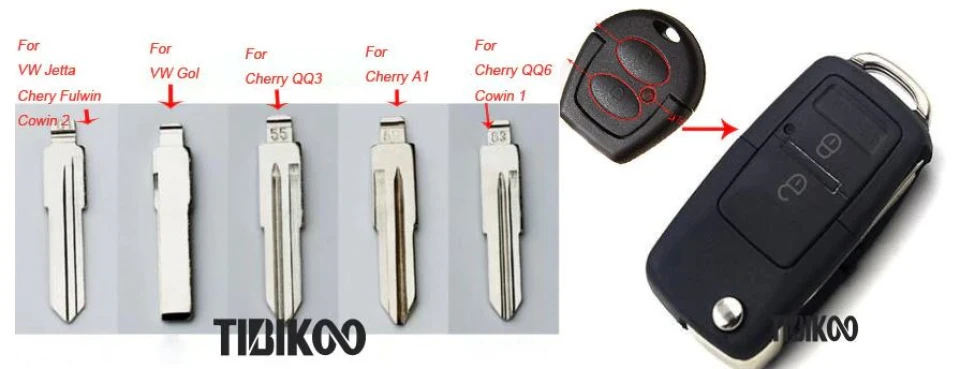 Викидний ключ Chery QQ S11 з aliexpress.