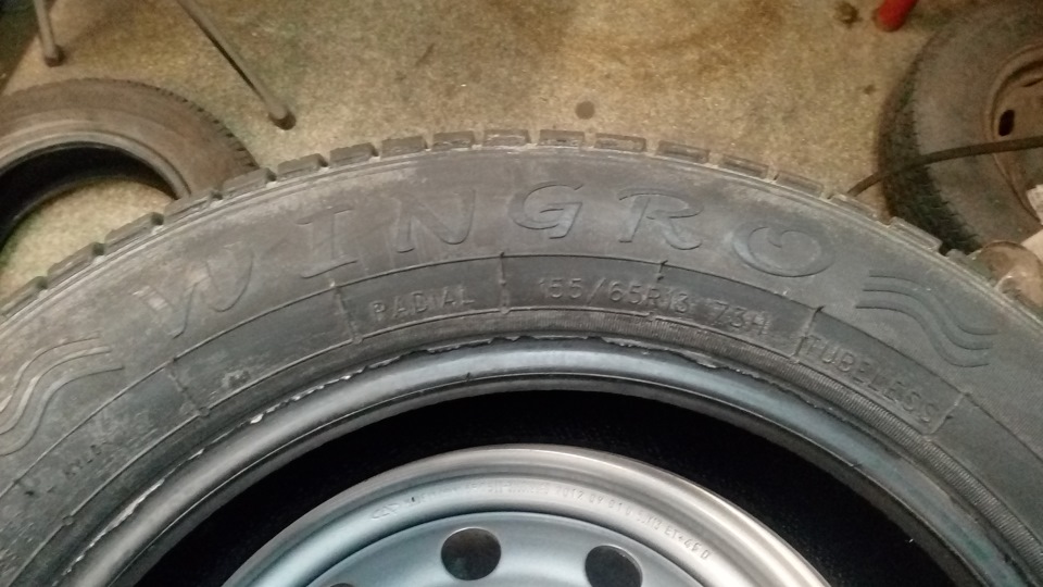 Продам GT Radial Wingro 155/65 R13 всесезонка 3