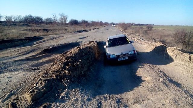 Заміри перед встановленням простаків. 5