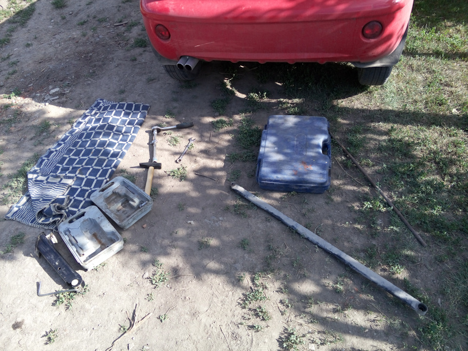 Ставимо зад рівно, подовжуємо панару 2