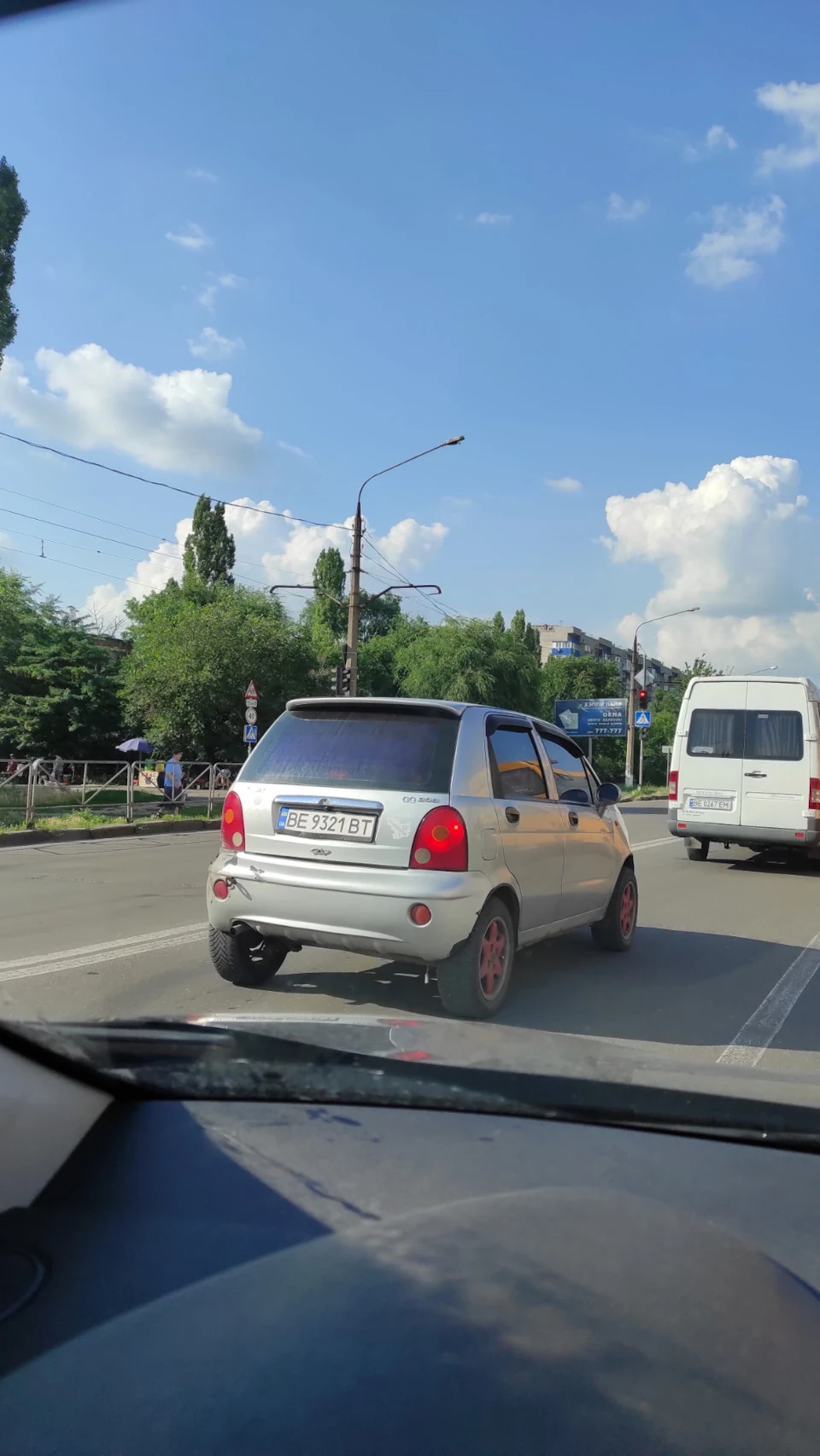 Випадкова зустріч на дорозі