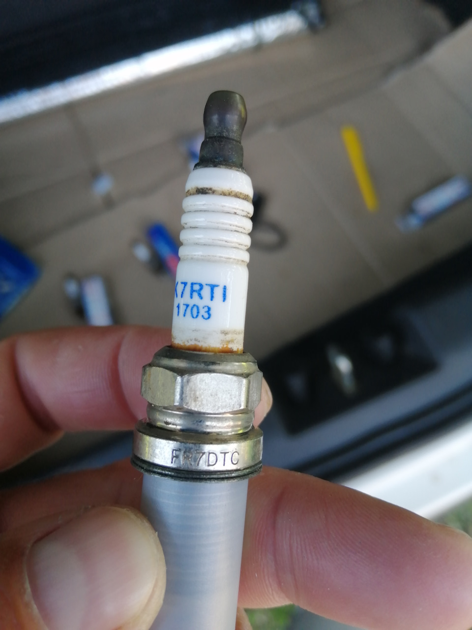 5. Заміна свічок Denso K20TT (33100 км) 3