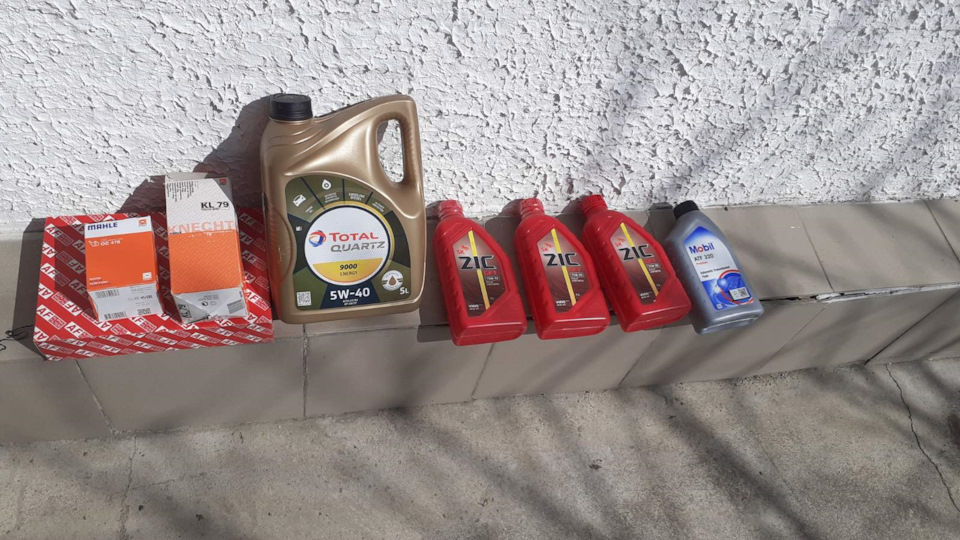 9. Заміна масла Двигуна, КПП, ГУР та фільтрів (56800 км) 1